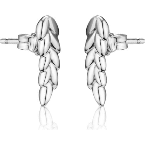 CKK Earrings Curved Grains Stud Earring for women Brincos Oorbellen Pendientes accesorios mujer aretes de mujer fashion jewelry