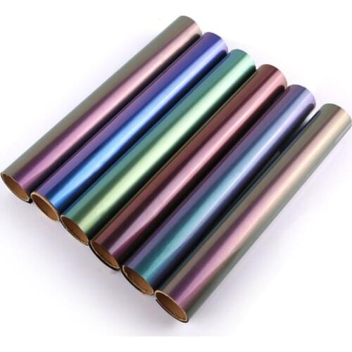 25cm*100cm PET heat transfer discolor vinyl film T-shirt Iron On HTV Printing number patterns for sportswear Home decoration