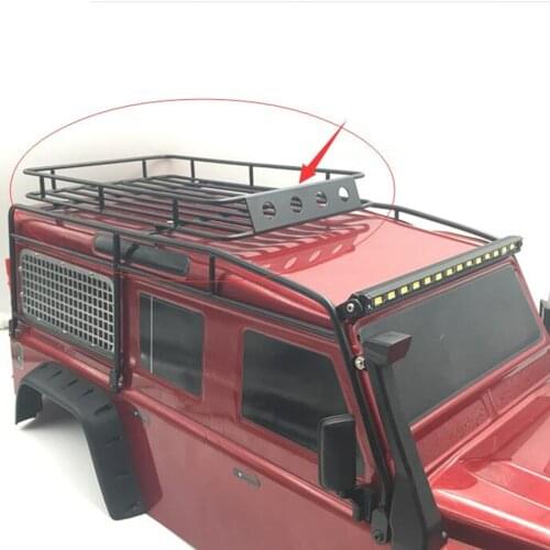 TRAXXAS TRX4 Body Metal Roof Rack And Roll Cage Set For 1/10 Scale Rc Toy Model Cars Crawler Parts