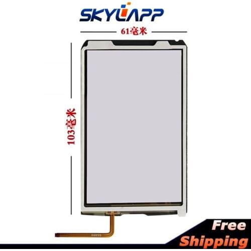 2 Pcs of New Touch Screen for Intermec CN51 TouchPanel Glass 103mm*61mm Handwritten Panel Free Shipping