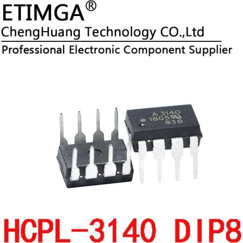 5PCS/LOT HCPL-3140-000E A3140 DIP-8 Driver Optical Coupling