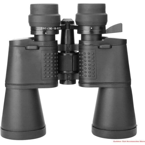Outdoor 10-180x100 HD High Magnification Long Range Zoom Binoculars Hunting Wide Angle Binoculars Telescope For Camping