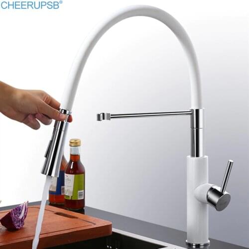 Белые кухонные смесители CHEERUPSB China At AliExpress