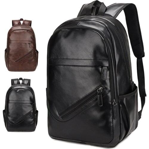 Fashion Mens backpack Mens Backpacks Business Travel Backbag College Students School Bags
