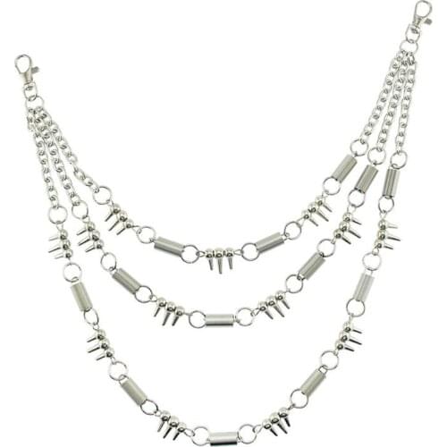 Jeans Chain Punk Street Dance Retro Trousers Chain Pants Chain For Man