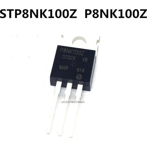 Original 5pcs/ STP8NK100Z P8NK100Z TO-220 1000V 6.5A