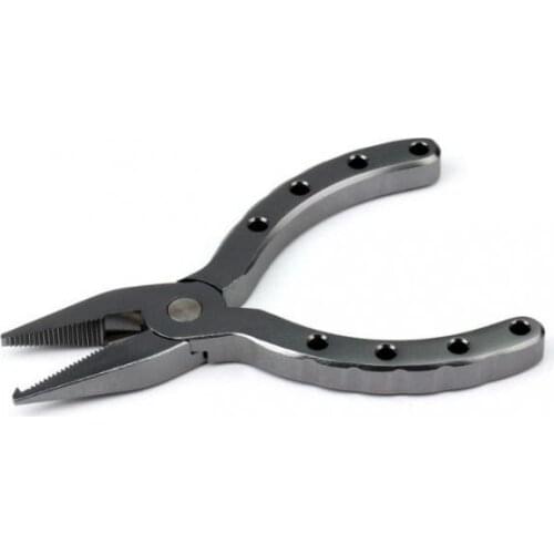 4.5" Portable Fishing Plier Saltwater Line Cutter Split Ring Hook Remover