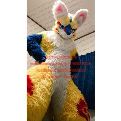 3-D Eyes Fursuit Fullsuit Huksy Dog Costumes Full Furry Suit Furries Anime BJ019 Teen Costumes Full Furry Suit FOR Child Adult