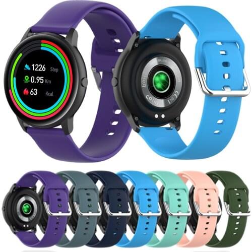 22mm Watch Band For YAMAY SW022 Smart Watch Soft Silicone Sports Strap For Xiaomi Haylou Solar Ls05s Original Strap Accessories