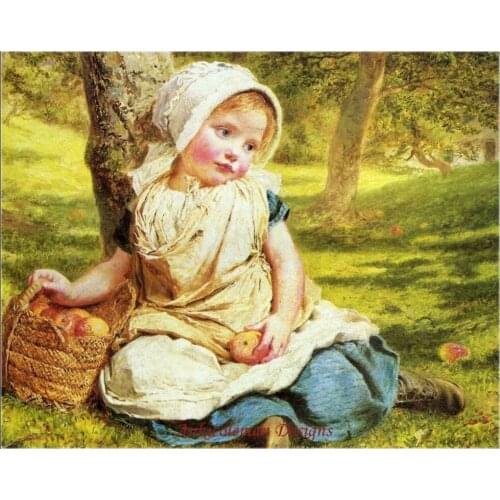 Needlework for embroidery DIY DMC High Quality - Counted Cross Stitch Kits 14 ct Oil painting - Windfalls