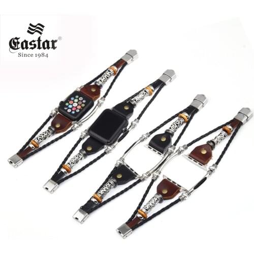 High quality Leather loop for iWatch 40mm 44mm Sports Strap Single Tour band for Apple watch 42mm 38mm Series 1 2 3 4 5 6 se