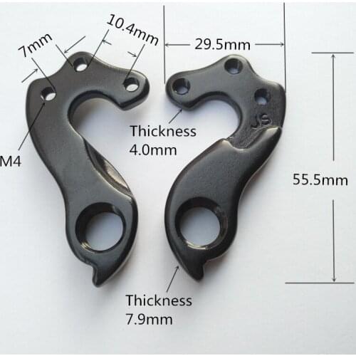 1pc bicycle rear Derailleur gear hangers for Kuota Kona Rocky Mountain Fuji Cinelli Storck Kuota Stevens Isaac Wilier Canyon