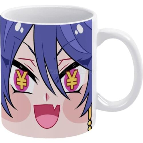 Dice White Mug New Good Quality Print Mug 11 Oz Coffee Cup Hypnosis Mic Hypmic Ramuda Hypnosis Mic Amemura Ramuda Amemura Anime