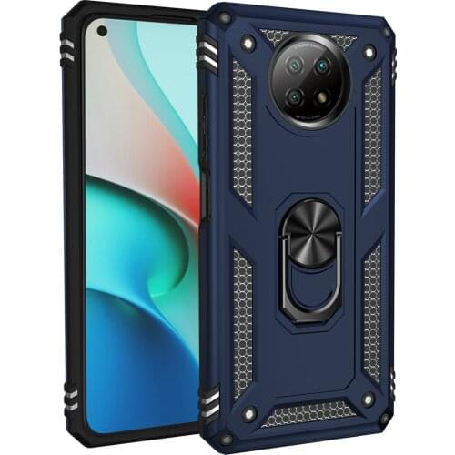 Redmi Note 9T 5G Global Luxury Case Metal Ring Magnetic Phone Holder Back Panel for Xiaomi Redmi Note 9T Case Note 9 T T9 Funda