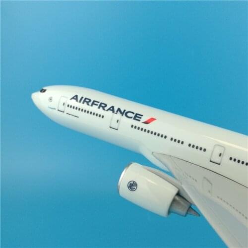 Resin Airplane Model 32cm Air France B-777 Simulation Static Static Display Adult Collection Mini Hot Toys Boys Gift