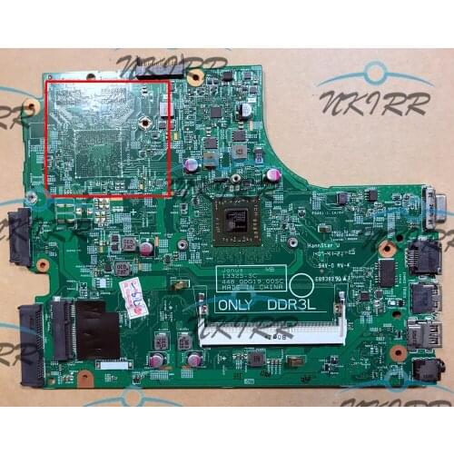 Janus AMD MB 13325-1 PWB:1102F REV:A00 0TFPK8 TFPK8 DDR3 E1-6010 motherboard for DELL Vostro 14 3000 3445