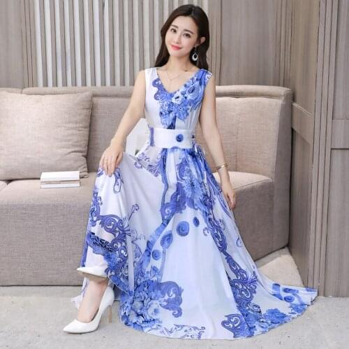 Летние платья с принтом NZF China At AliExpress