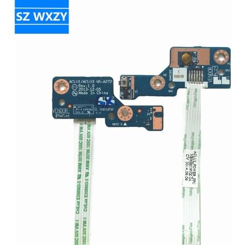 Original For LENOVO G40-30 G40-70 Z40-70 Laptop Power Button Switch Button BOARD NS-A272 100% Tested Fast Ship