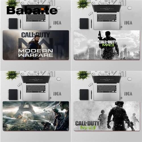 Babaite Top Quality Call of Duty Modern Warfare 3 Durable Rubber Mouse Mat Pad Free Shipping Large Mouse Pad Keyboards Mat