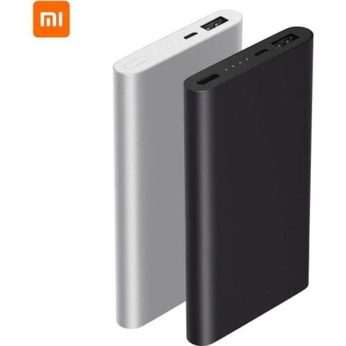 Xiaomi Power Bank 2 10000mAh External Battery support 18W Quick Charge Ultra Slim for Mobile Phones Fast Recharge Single USB