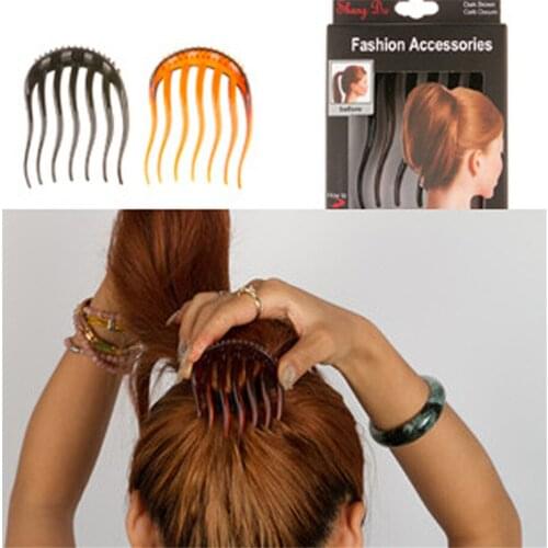 3pcs Women Hair Accessories DIY Formal Hair Styling Updo Bun Comb Beauty Tool Set For Hair Accessory