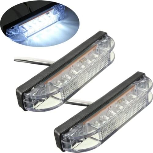 2PCS LED Car Truck Side Marker Light Trailer Truck Lights 12v Side Marker Lamp 12V LED Truck Light LED Marker