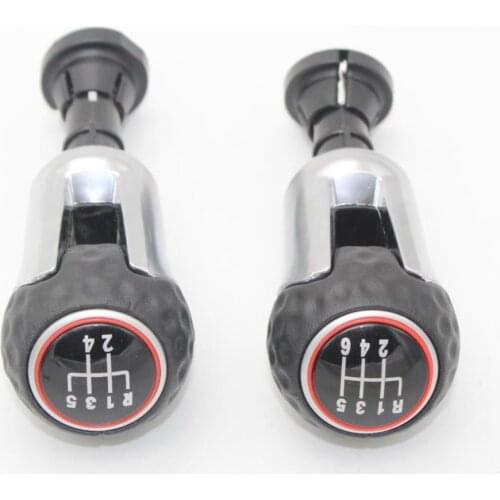 For VW Golf 7 A7 MK7 GTI GTD 2013 2014 2015 2016 2017 2018 Car 5 gear 6 Speed Car Gear Stick Level Shift Knob PU Leather Cover