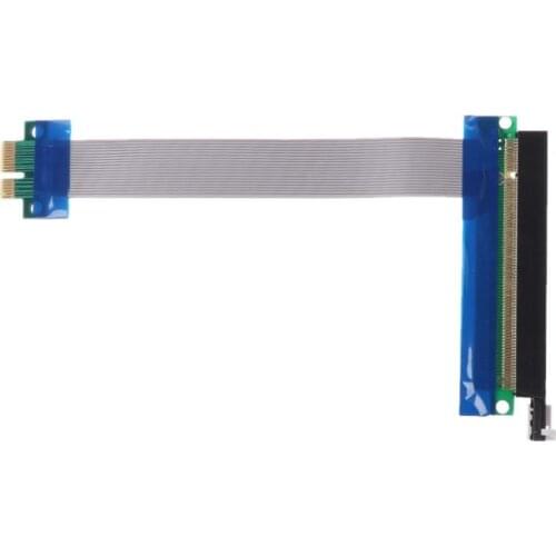 Flexible Flat Cable PCIe PCI Express 1x To 16x Extender Riser FFC PCI-E 1x-16x