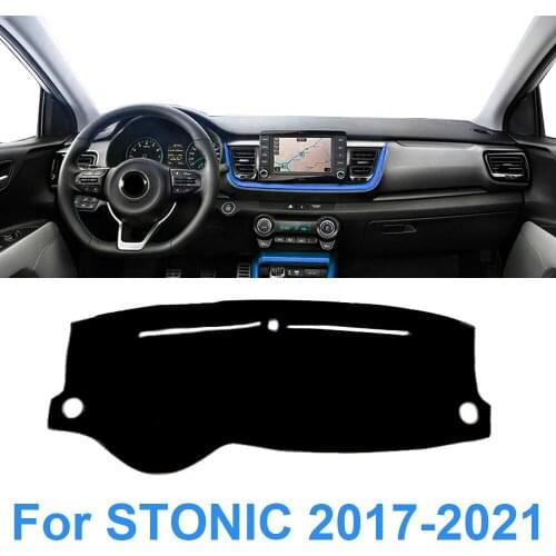 For STONIC 2017-2021 Car Dashboard Cover Dash Mat Dashmat Mats Sun Shade Pad Instrument Platform Carpet