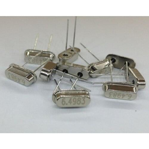 20pcs/LOT 6.4983MHZ 6.4983M 6.4983 HC-49S Quartz crystal resonator crystal