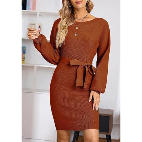 MILES Fashionable Knitted Dresses