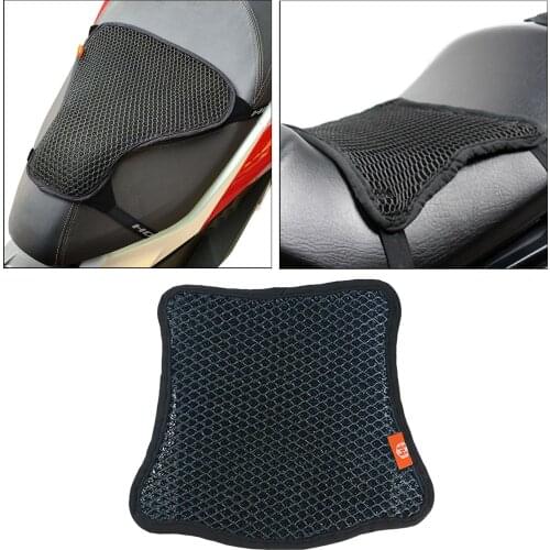 Motorcycle Seat Cushion Cover Summer Motorcycle Seat Pad Reduces Pressure Fatigue Cruiser Sport Saddles Motorcross Seat Cushion
