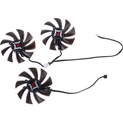 3pcs 87mm DC12V Graphics Card Cooling Fan for Gainward GeForce RTX 2060 2080 Super Video Card Cooler Fan