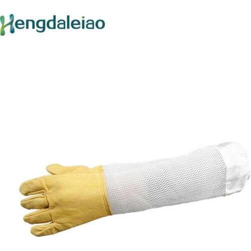 White Bee Farm Home Keeping Equipment and Tools Beekeeping Protecting Gloves for Beekeeper NO.11