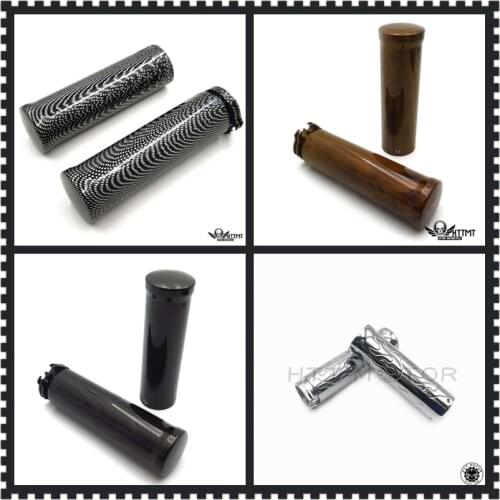 Aftermarket free shipping motorcycle accessories Gold Thread 1" Handlebar Grip 25mm For Harley Dyna Sporster Hond GL1800 Yamah