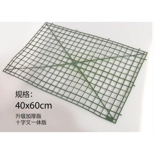 60CMX40CM flower rack Backdrop Flower Shelf Base Plastic Grid frame Artificial Flower arrangement supplies Diy party decortion