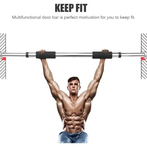 Pull-ups Door Horizontal Bars Steel 100kg Adjustable Fitness Equipment Door Frame Pull Up Bar Training Sport Fitness Pull-ups