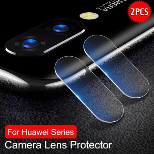 2Pcs Tempered Glass for Huawei p smart 2019 Honor 8a/ play Camera Back Lens Film Protective Glass on huawei p smart z honor8a