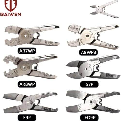 1piece Air Scissors Shears Cutter Head Nipper Pneumatic Crimping Pliers Tool Part for Terminal AR8WP A8WP3 A8WP F9P FD9P Body