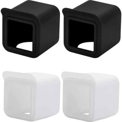 2x Silicone Skin Camera Protective Case Cover Wall Mount Bracket Surveillance Protector Anti-Scratch for Wyze Cam V3