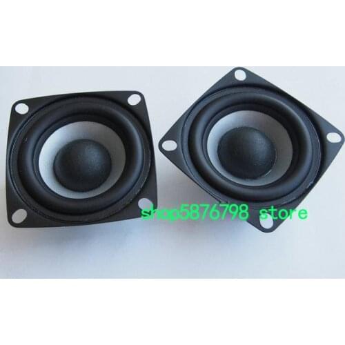 2pcs 53mm 2"inch 4Ω 12W full-range speakers horn 4ohm loudspeaker 118Hz-20KHz