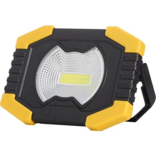50W Portable Spotlight Solar Light Led Work Light USB Rechargeable Flashlight