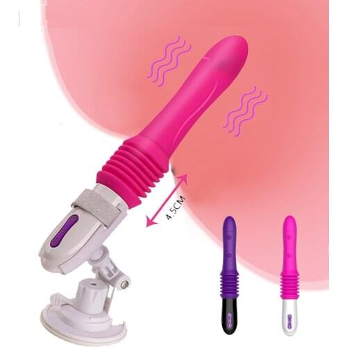 New Automatic Female Masturbation Stretching Massager G-Spot Sex Toys For Woman Sex Machine Dildo Vibrator Sex Adult Shop