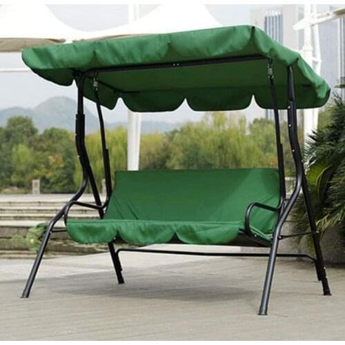 Canopy Swing Top Cover Swing Seat Cover 3 Seater Patio Swing Chair Canopy Top Cover for Garden Terrace Seat Hammock
