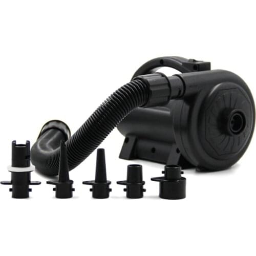 Electric Air Pump High Power 400W Quick-Fill Air Mattress Pump Inflator Deflator for Inflatables Boat Pool-EU Plug