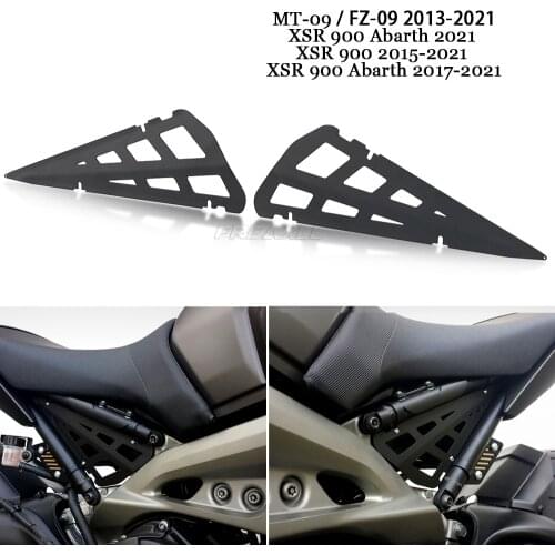 MT-09 FRAME SIDE CARTERS Guard Cover Protector For YAMAHA MT-09 MT09 XSR 900 Abarth Motorcycle Accessories FZ-09 XSR900 FZ09