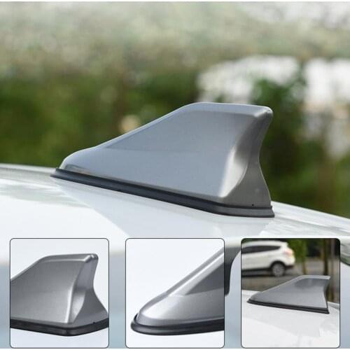 85% Hot Sales Universal Car Shark Fin Antenna Second-generation Antenna Tail Modification Punch Free Signal Radio Aerials