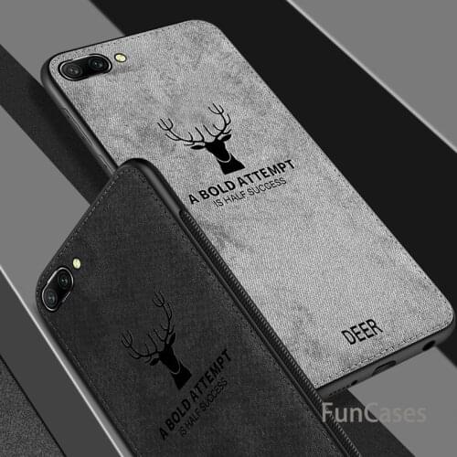 Soft TPU edge Deer Phone Case For Huawei P20 lite Pro Honor 7 c 7x 7c Pro y7 prime 2018 Soft Silicon Cloth back Cover Hwawei