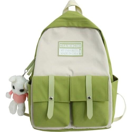 2020 New Product School Backpack Ins Korean Version Fashion Casual Travel Camp Girl Shoulders Bags