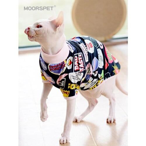 Hairless Cat Clothes For Cats Thin Breathable Clothing Fashion Pet Costume Clothes Sphinx Cat Supplies